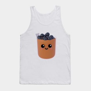 Cute boba milk tea Tank Top